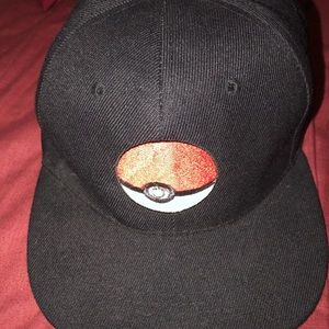 Pokémon ball baseball cap